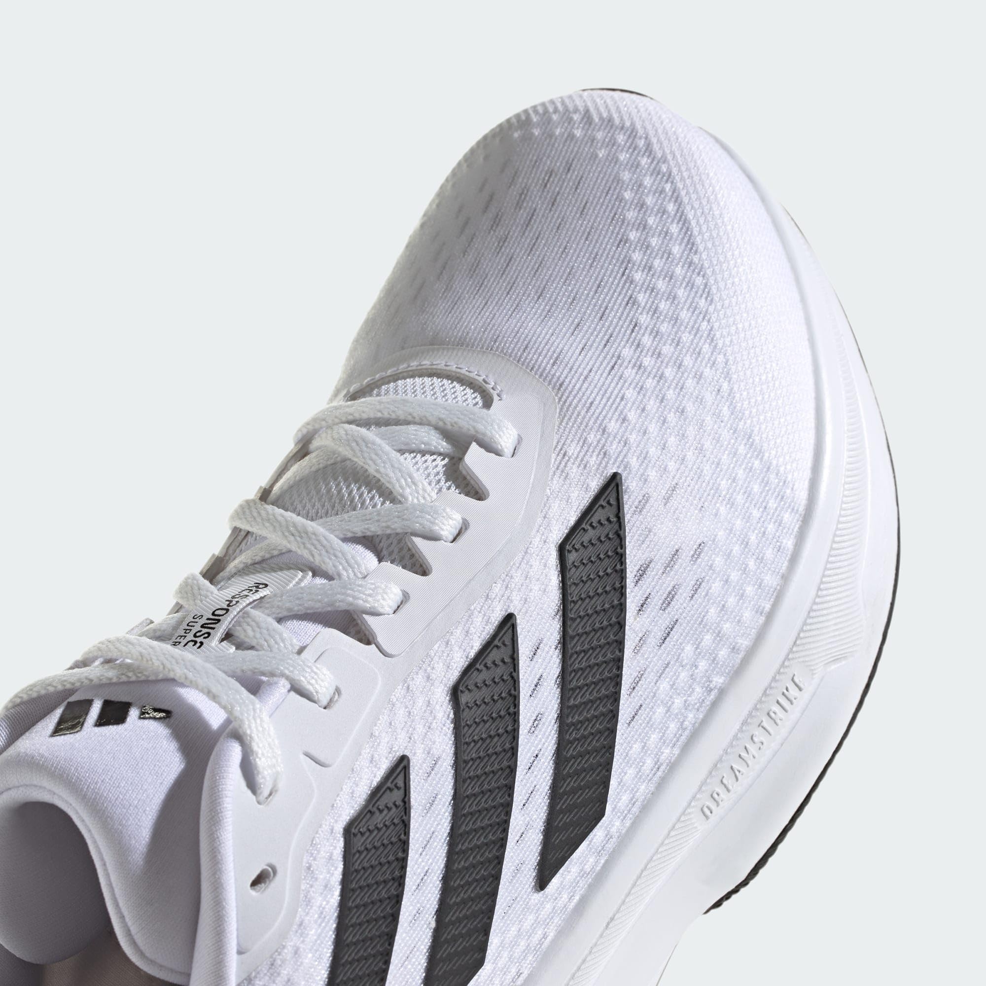 adidas Response Super Shoes, Zapatillas para Correr Hombre, Cloud White Core Black Halo Silver, 45 1/3 EU