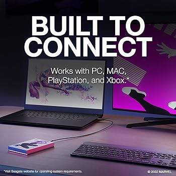 外付けハードディスク・ドライブ MARVEL GHOST-SPIDER DRIVE 2TB RGB Ghost-Spider Drive | Seagate US