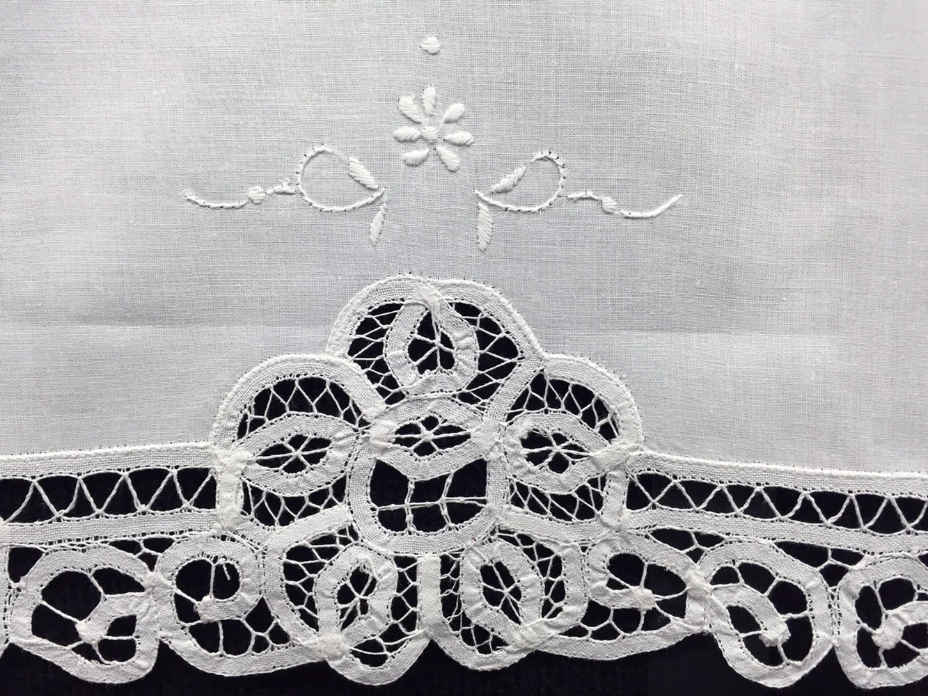 Creative Linens White Battenburg Lace Table Runner Dresser Scarf 16x88 |  Desertcart Bahamas