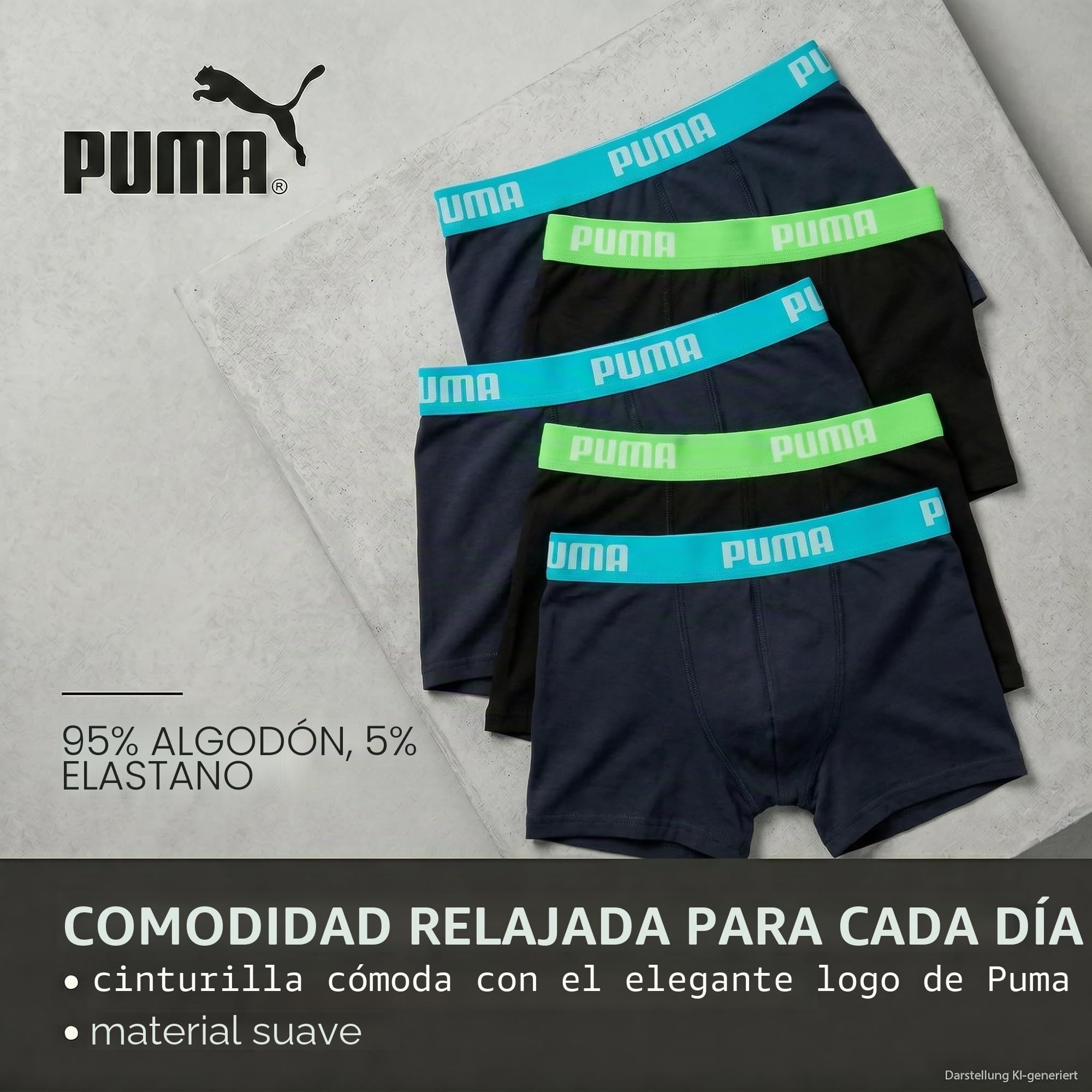 PUMA Boxer Boxer Unisex niños