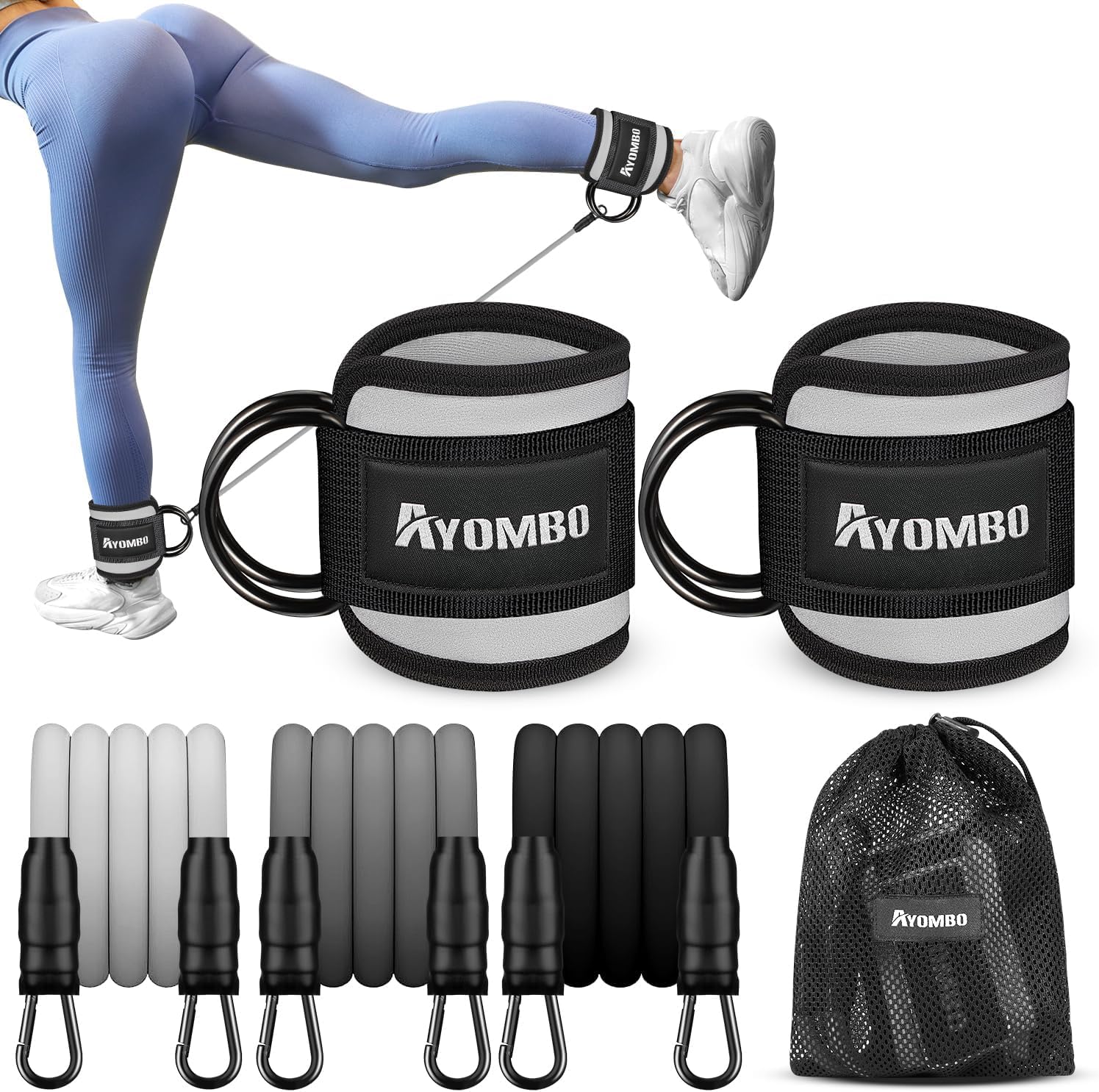 Work Out Sets Gym For Women Verve+ Adjustable Ankle Wrist