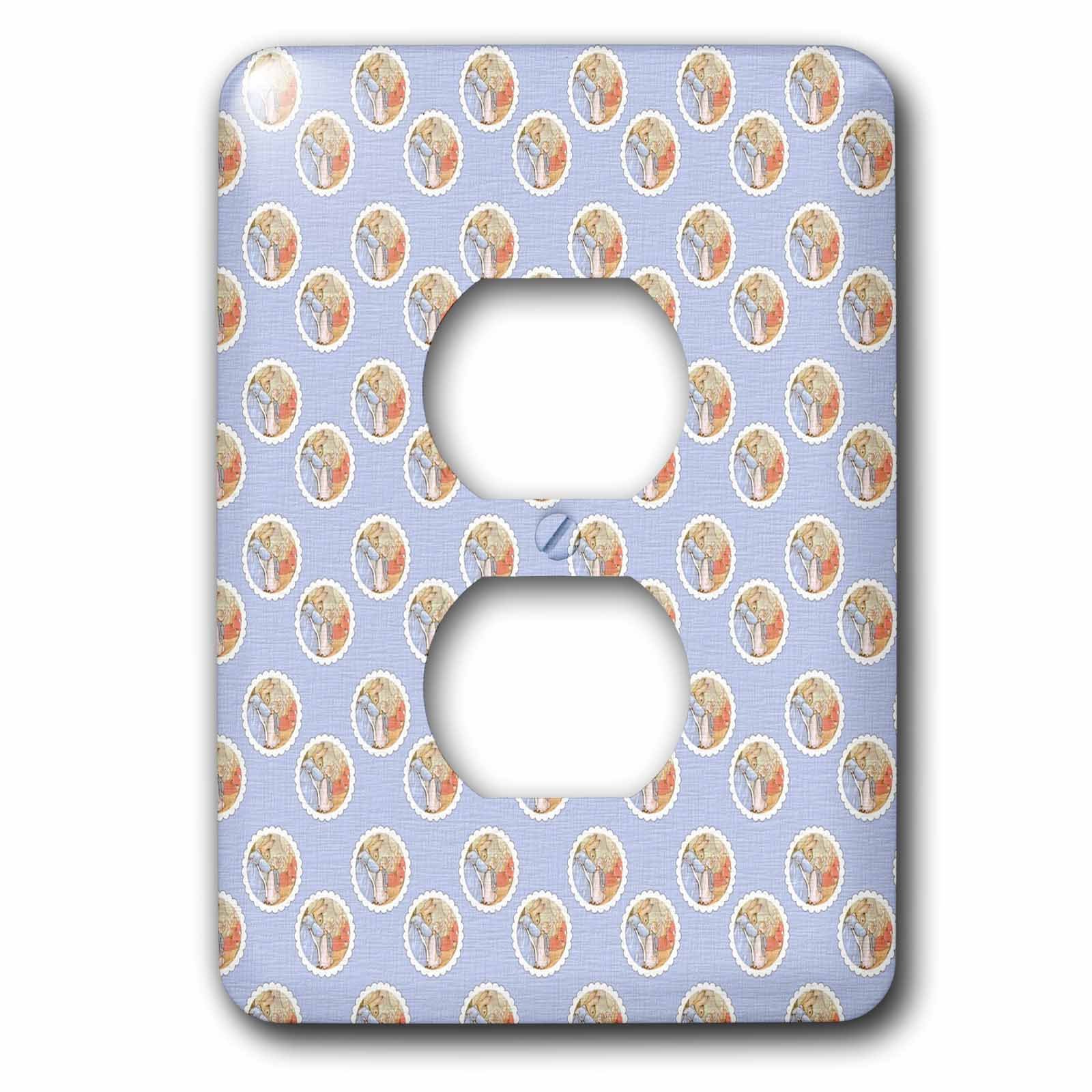 3drose LLC LSP 79396 chargeur 6 plaque de decoration murale vintage enfant