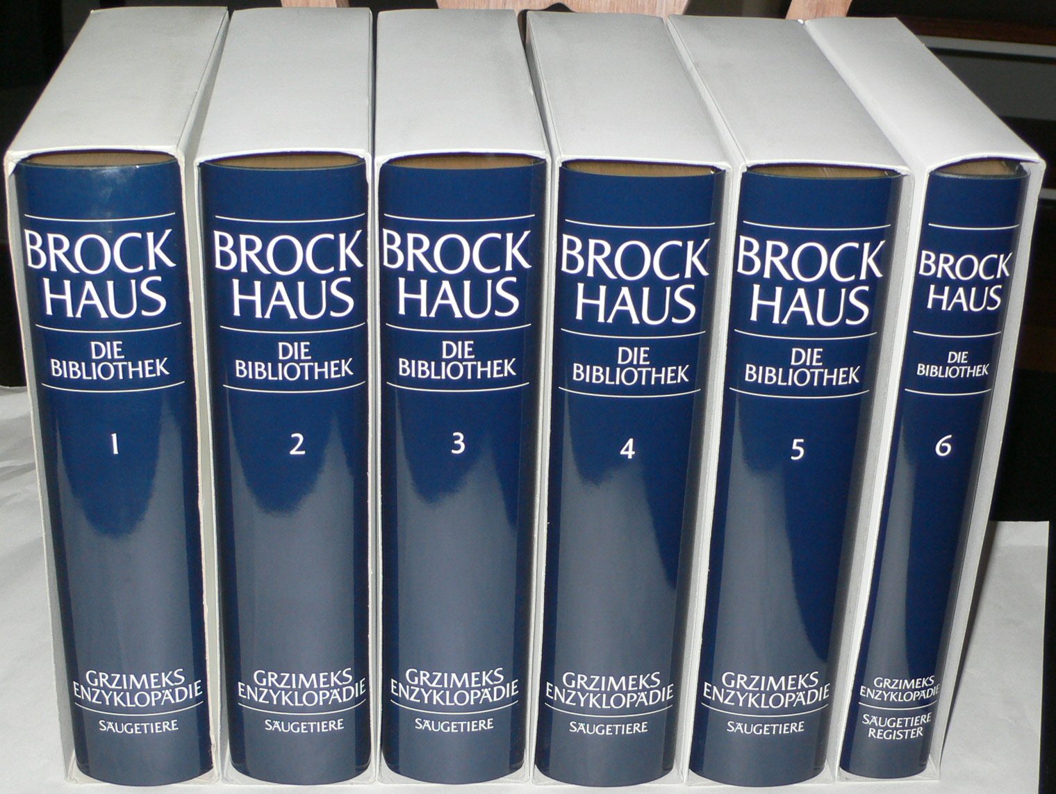 Brockhaus - Die Bibliothek - Kunst und Kultur / Grzimeks Enzyklopädie - Säugetiere