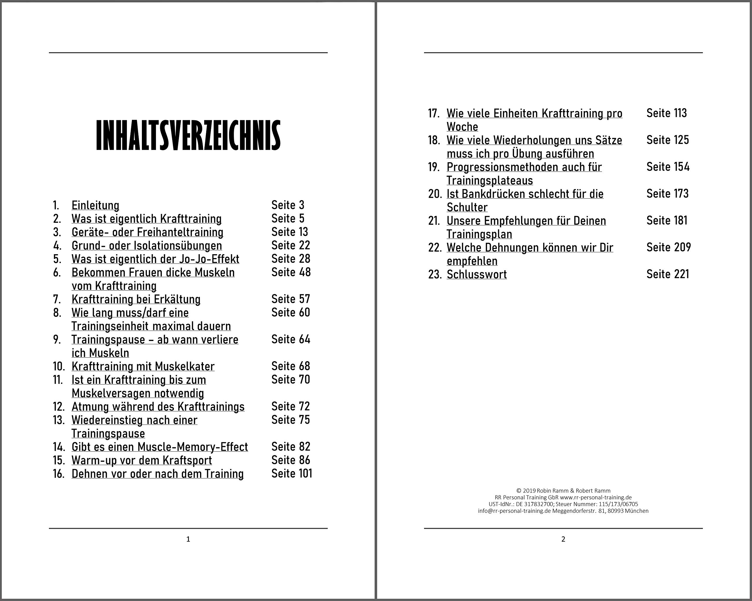 Muskelaufbau - Krafttraining für Anfänger, Fragen die sich jeder stellt: praxisorientiertes Fitness Buch zu den Themen Muskelaufbau und Trainingslehre