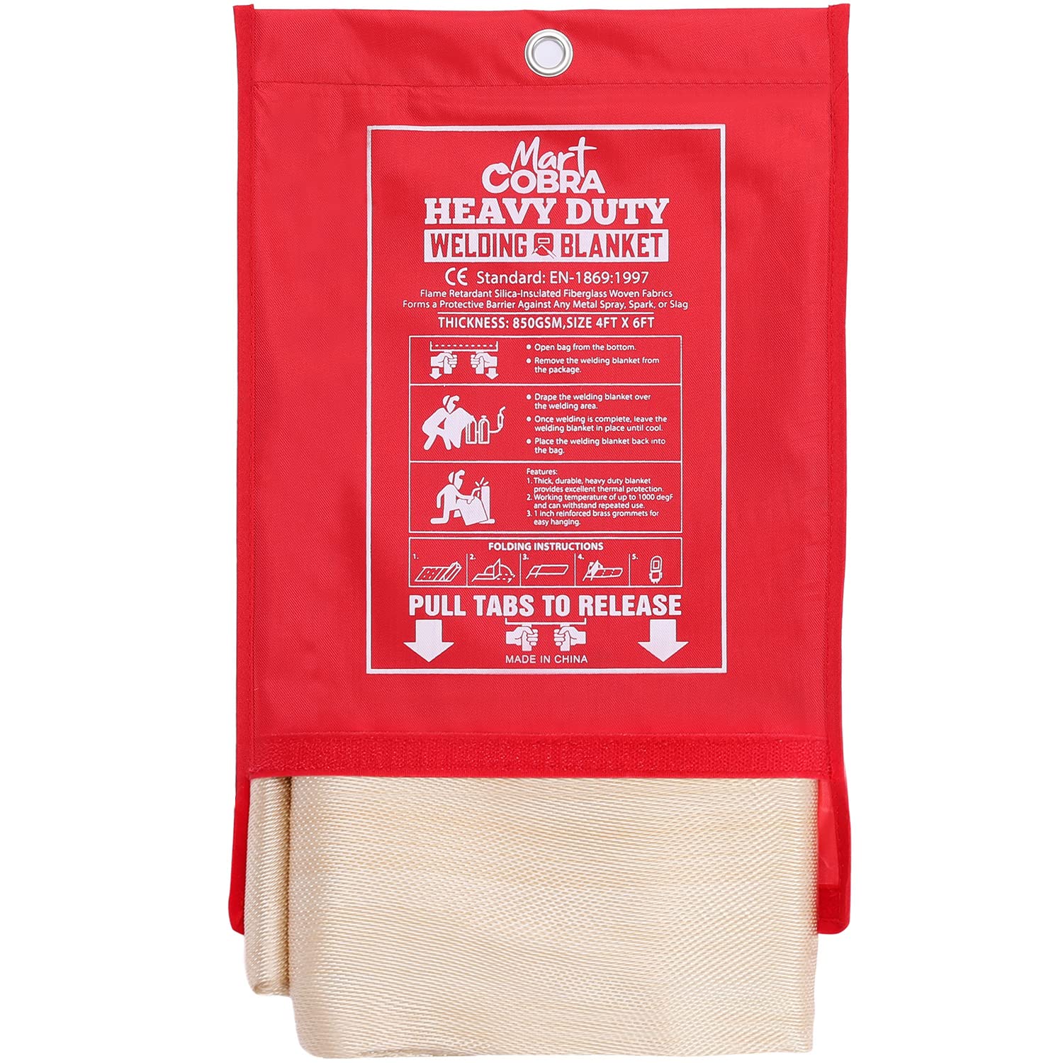 Buy Welding Blanket Fireproof Blanket, Insulated Blanket for Smoker