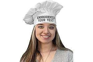 Personalized Chef Hat: Elevate Culinary Style for Women Chefs