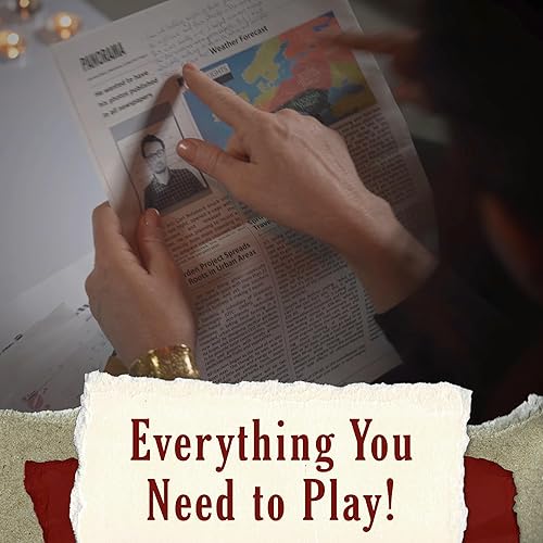 Miniatura 5 de Murder Mystery Party Case Files: Fire in Adlerstein for 1 or More Players Ages 14 and Up