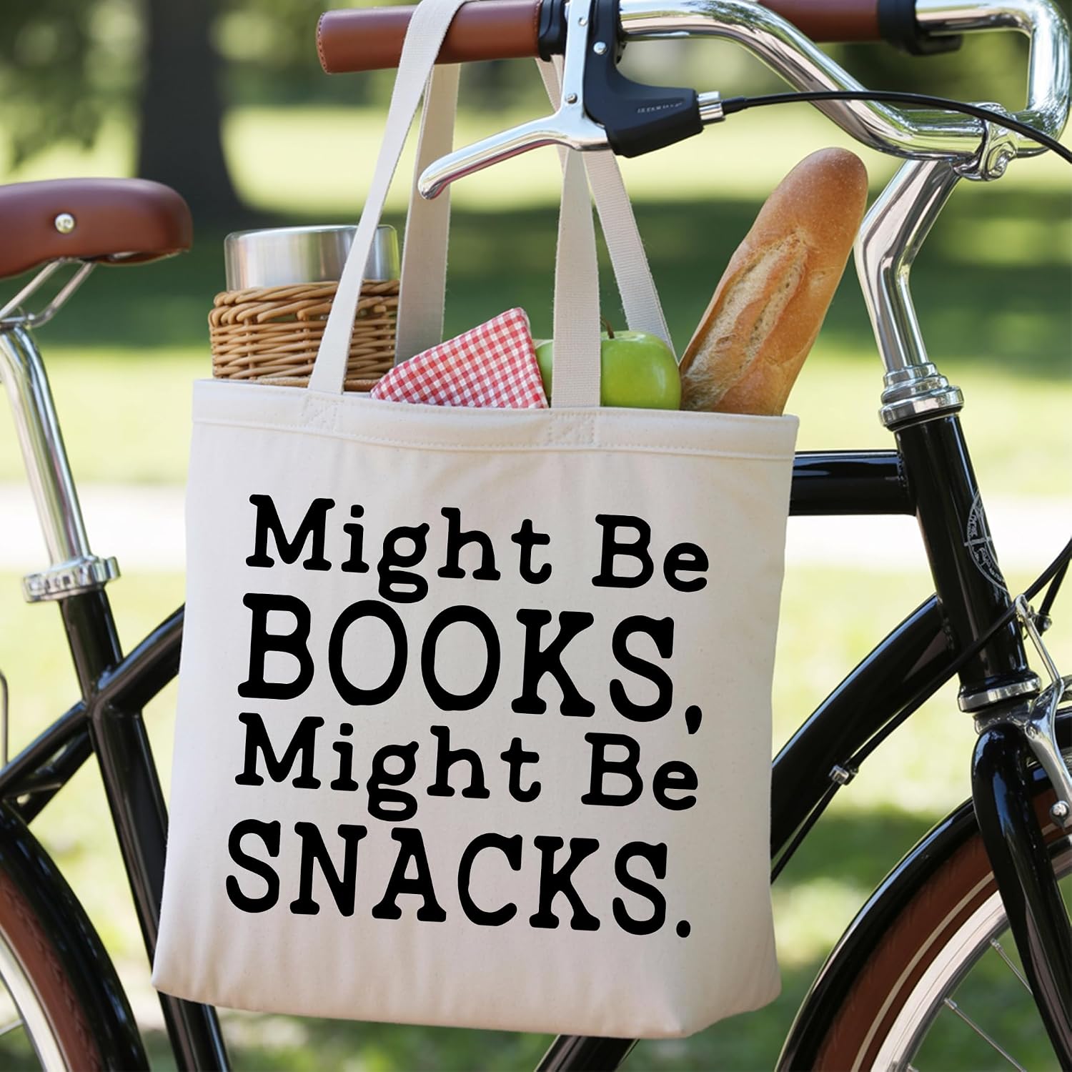 Book Lovers Gifts Canvas Tote Bag Tote Bag for Women Reusable Shoulder Bags for Grocery Beach Work image 5