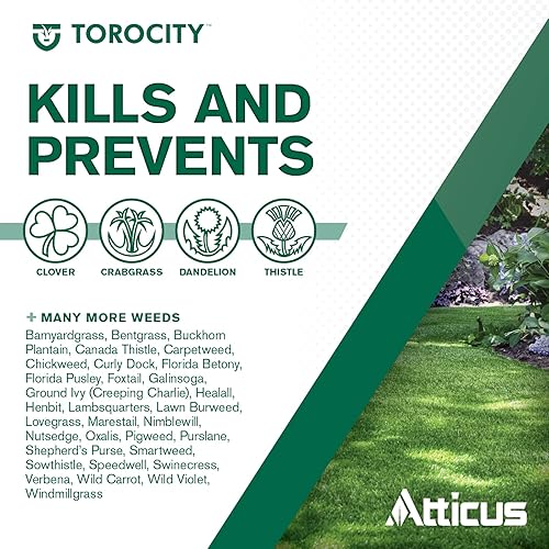 Miniatura 3 de Atticus Torocity Herbicida (8 onzas) – (Comparar con Tenacity) – Concentrado de mesotriona – Eliminador selectivo de malezas para césped y césped –