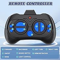 Vista 7 de Juguetes Robot Recargables RC Robots para Niños con Ojos LED Auto-Demostración Baile y Canto Control Remoto Robots Emo para Niños y Niñas, Camuflaje