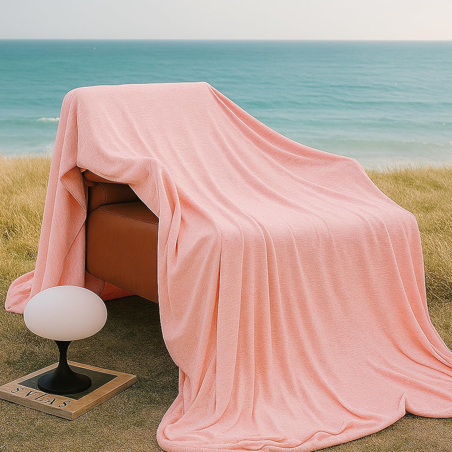 DOWNCOOL Cooling Blanket Queen Size, Pink Summer Blanket for Hot Sleeper and Night Sweats, Lightweight Soft Q-Max>0.4 Arc-Chill Cool Blanket - Image 8