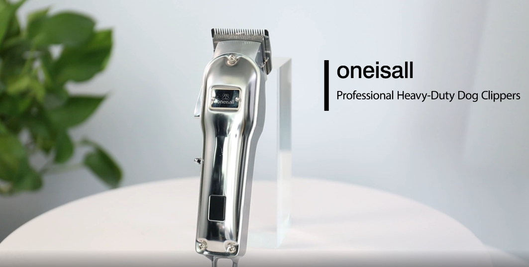 oneisall Dog Clippers for Grooming Professional Cordless Hair Shears Trimmers for Thick Coats,8 Guide Guards with Metal… - Image 8