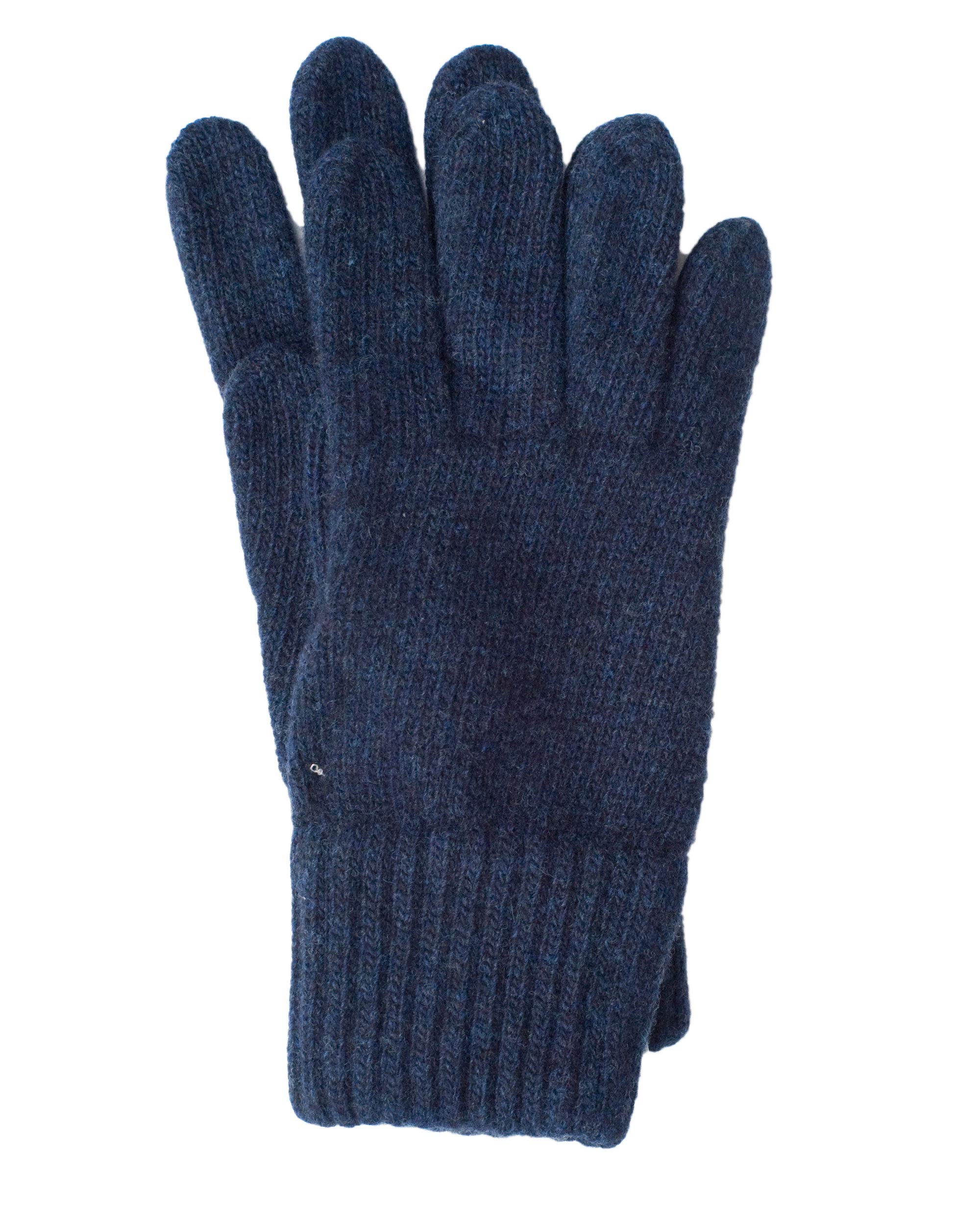 FosterNatur, Children's finger gloves/knitted gloves/wool gloves, 100% merino wool, extra fine, Cosmos, 3