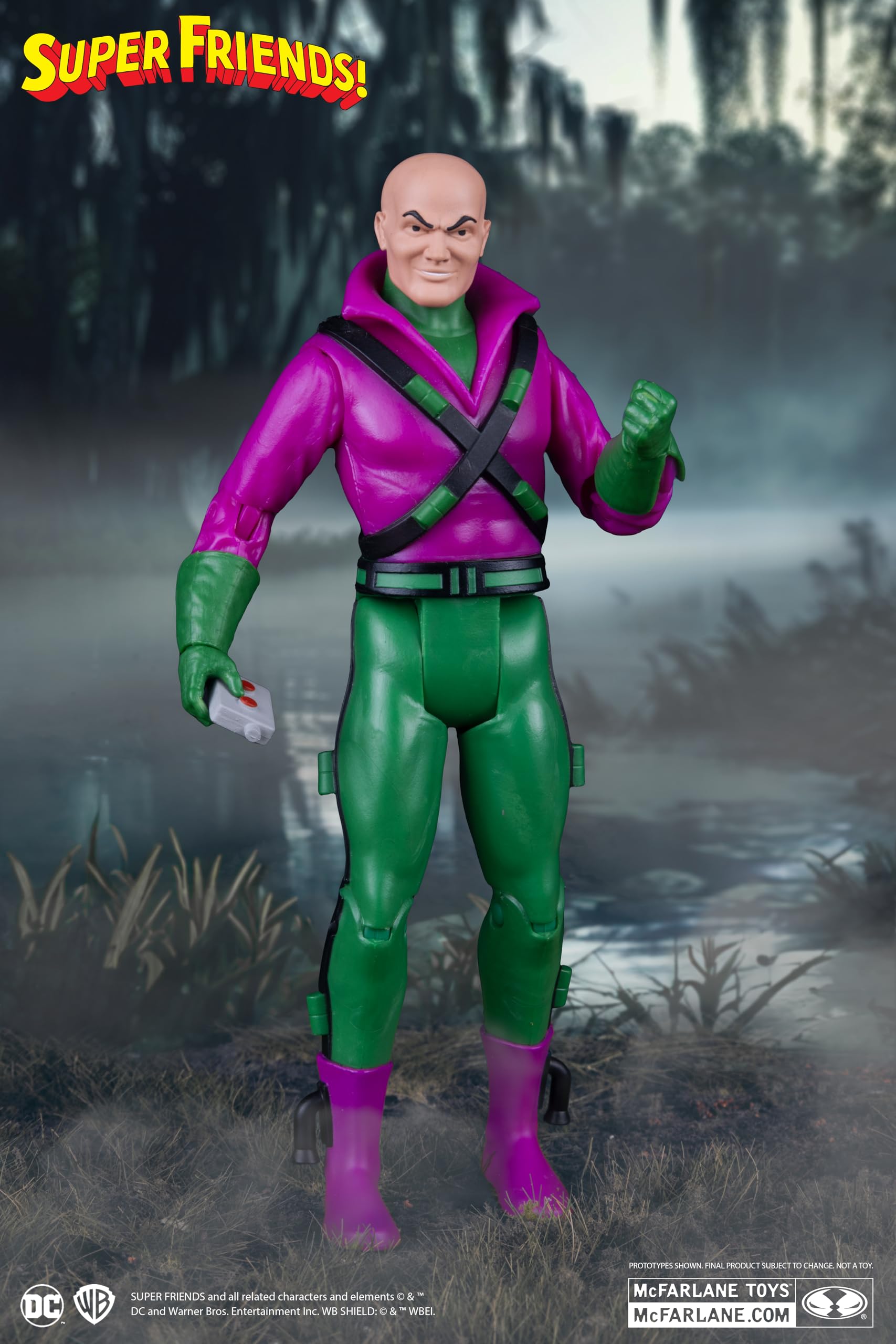 McFarlane DC Retro Lex Luthor (Super Friends) 6in Action Figure Toys, 6" - Image 4