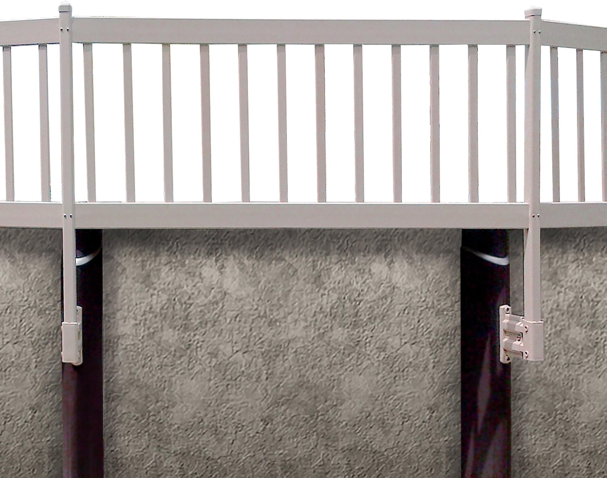 Blue Wave NE1333 Above Ground Pool Fence Kit, 2 Sections, Taupe