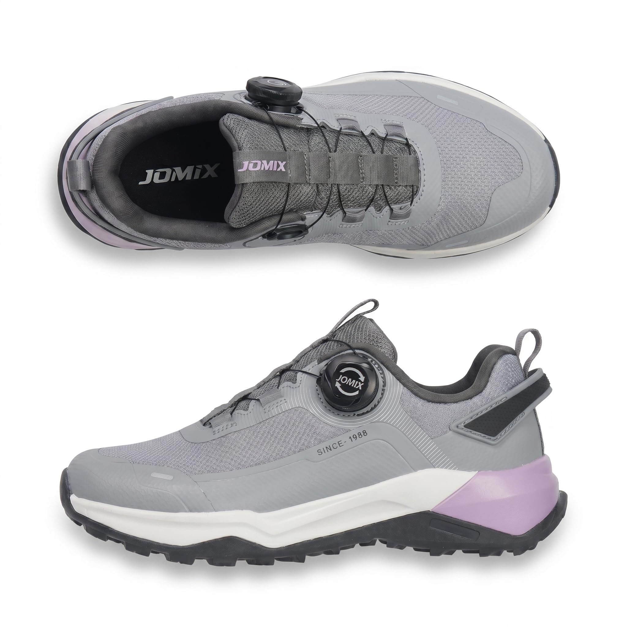 CLEIKES Scarpe da Trekking Donna Chiusura a Rotella Sneakers Outdoor Traspiranti Leggere Antiscivolo per Escursionismo Montagna e Camminata WOS260318IT