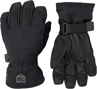Hestra Gore-Tex Atlas Junior Gloves for Boys & Girls I Insulated Waterproof Mittens for Winter Sports & Cold Weather - Bla... Price In India