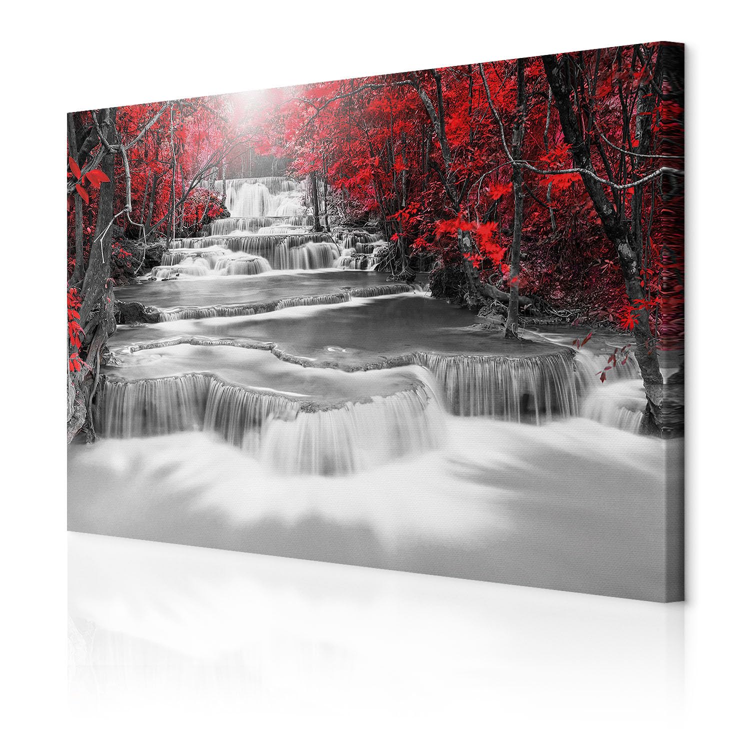 Tableau Acoustique Mer Noir Et Blanc 120x80 Cm - Isolation Phonique, Impression Toile, Déco Bureau Ou Salon - 9