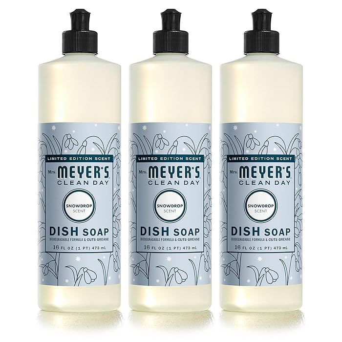 Buy Mrs. Meyer's Liquid Dish Soap, Biodegradable Formula, Limited