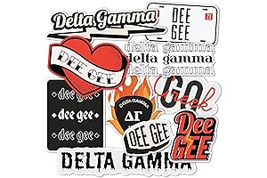 Desert Cactus Delta Gamma Gifts, Stickers for Laptop, Water Bottle, Car