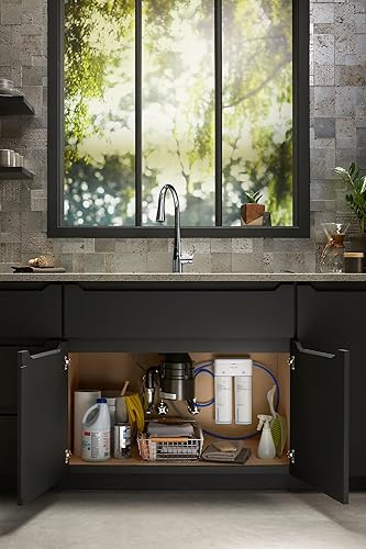 Vista 2 de KOHLER 77688-NA Filtro de agua, cartucho de filtro de repuesto para acuíferos (paquete de 2), 2 unidades (paquete de 1), color blanco