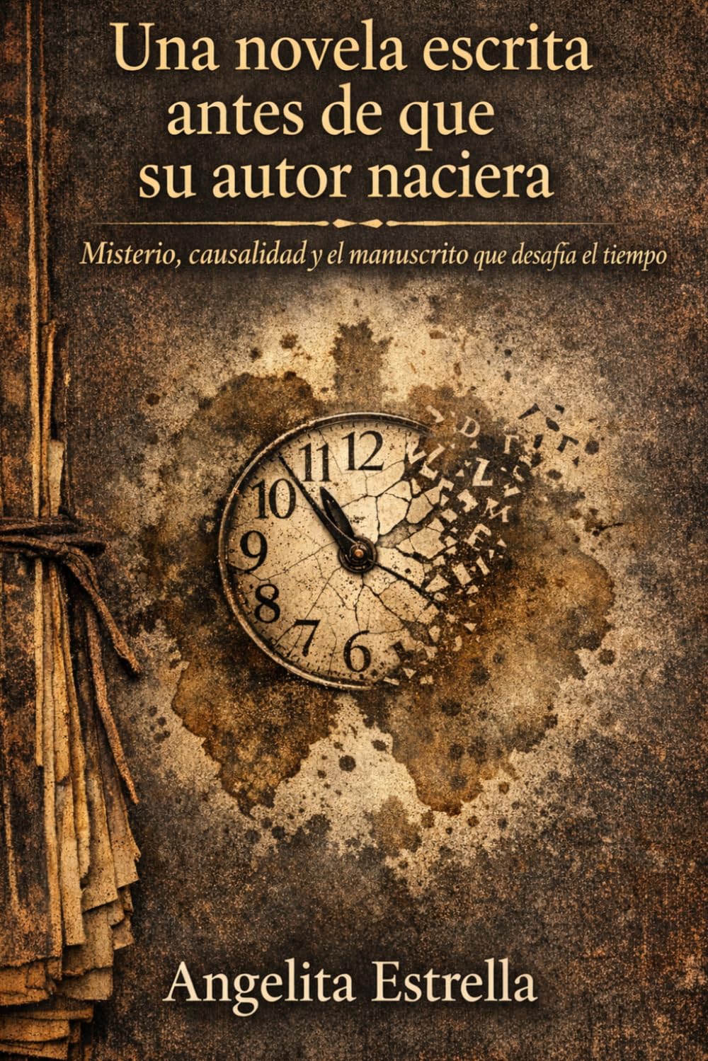 UNA NOVELA ESCRITA ANTES DE QUE SU AUTOR NACIERA: Misterio, causalidad y el manuscrito que desafía el tiempo libros sobre el tiempo novela autor y ... experimental española narrativa contemporánea