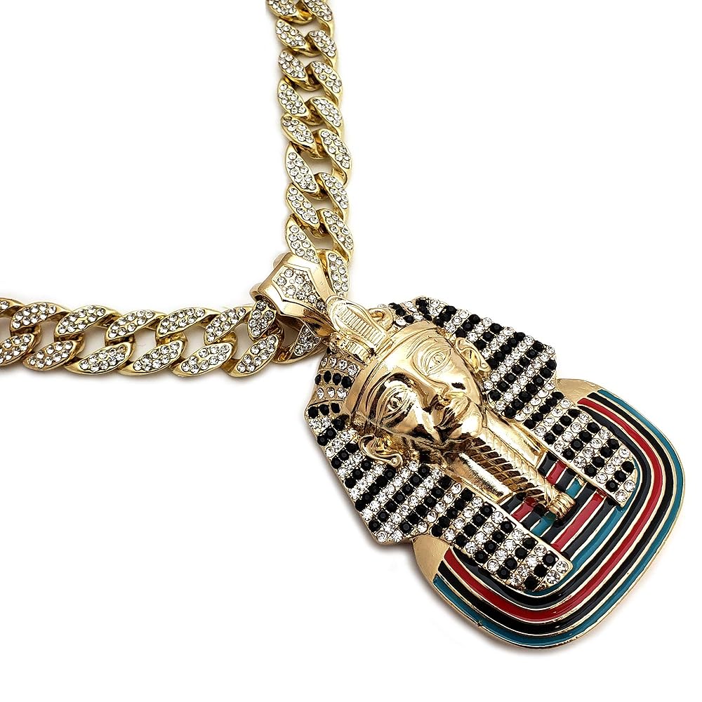 【King Ice】CERULEAN EYE OF RA NECKLACE Cerulean Eye of Ra Necklace | Egypt Pieces | King ice – King Ice