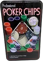 JOGO DE POKER 100 FICHAS PROFISSIONAL