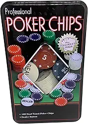 JOGO DE POKER 100 FICHAS PROFISSIONAL