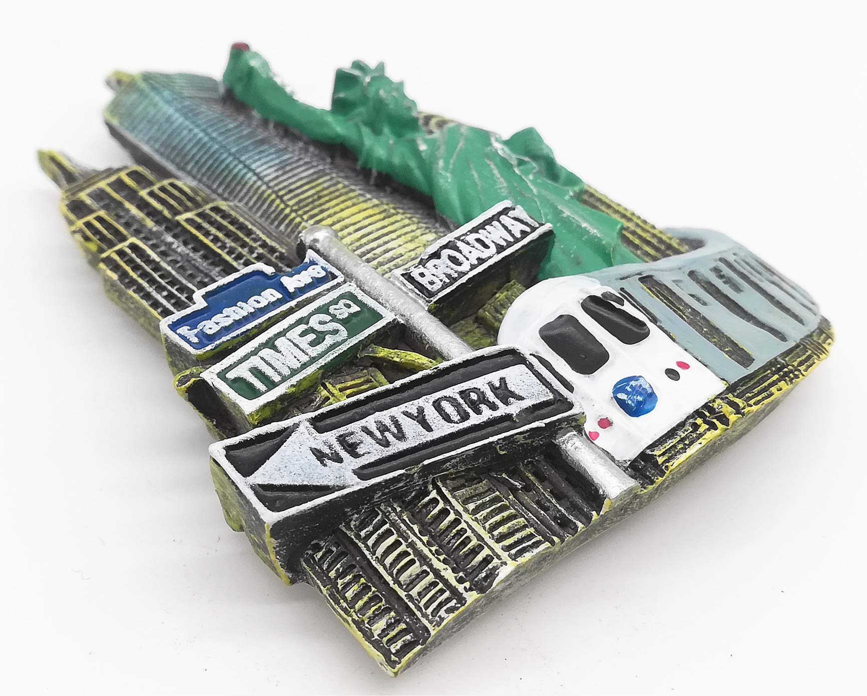 Magnete Frigorifero 3D New York - Souvenir Collezione Manhattan, Decorazione Casa E Ufficio