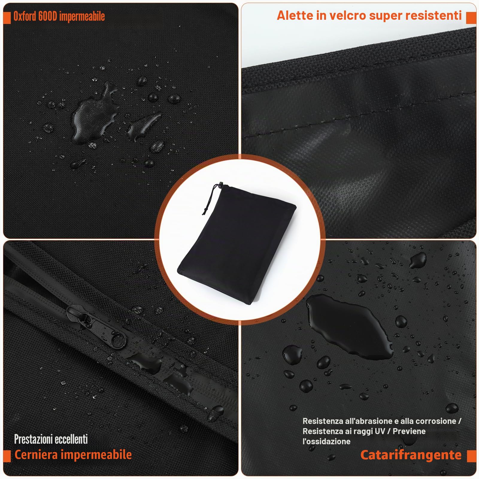 Custodia Protettiva TV 40-43 Pollici Tessuto Oxford 600D Impermeabile Antipolvere Resistente Intemperie