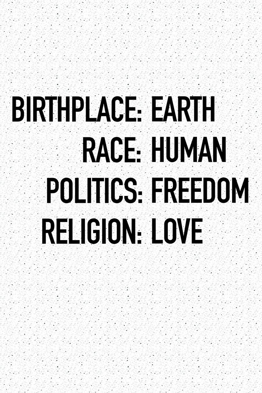 Birthplace earth race human Clearance