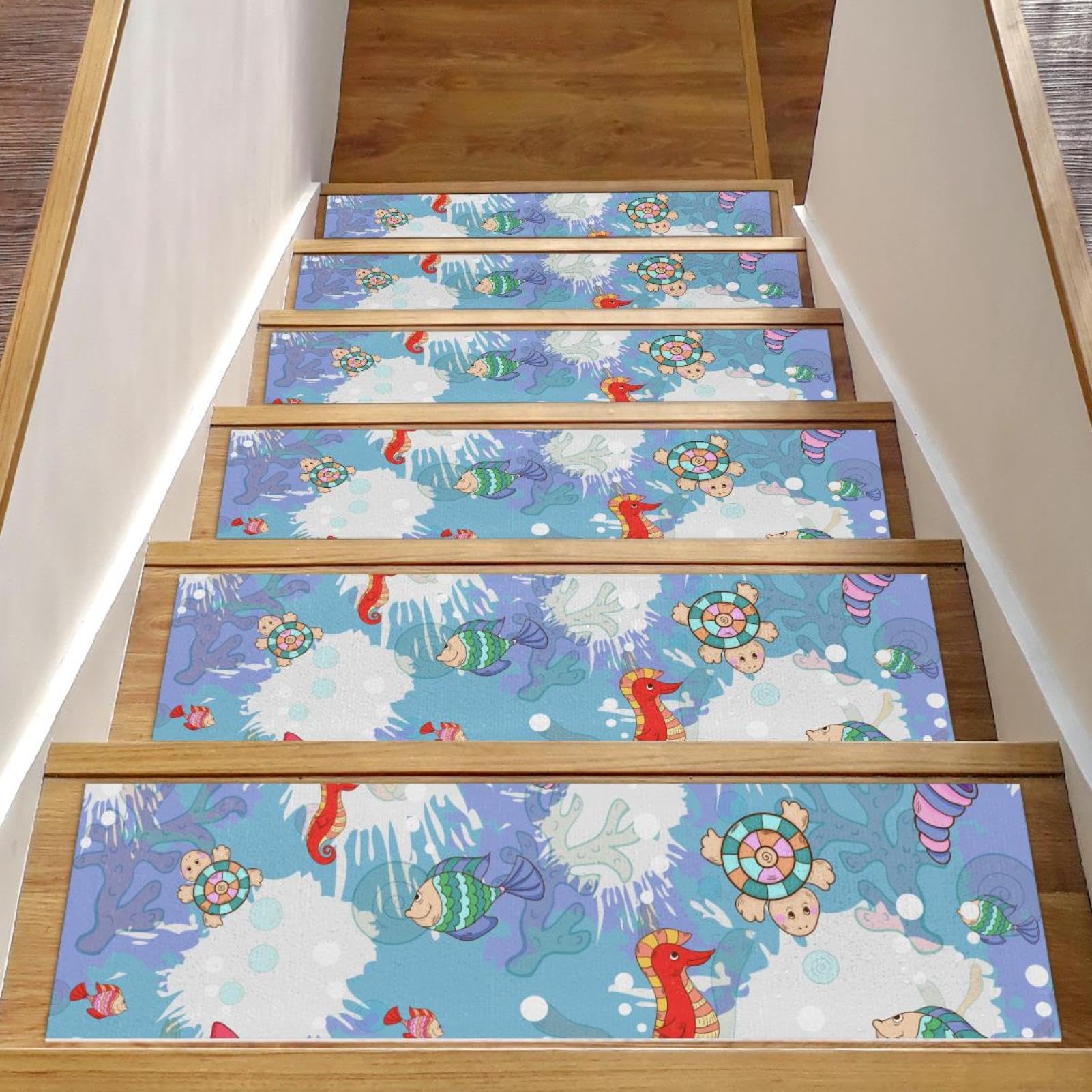 Peldaños de escalera alfombrillas antideslizantes para niños y perros