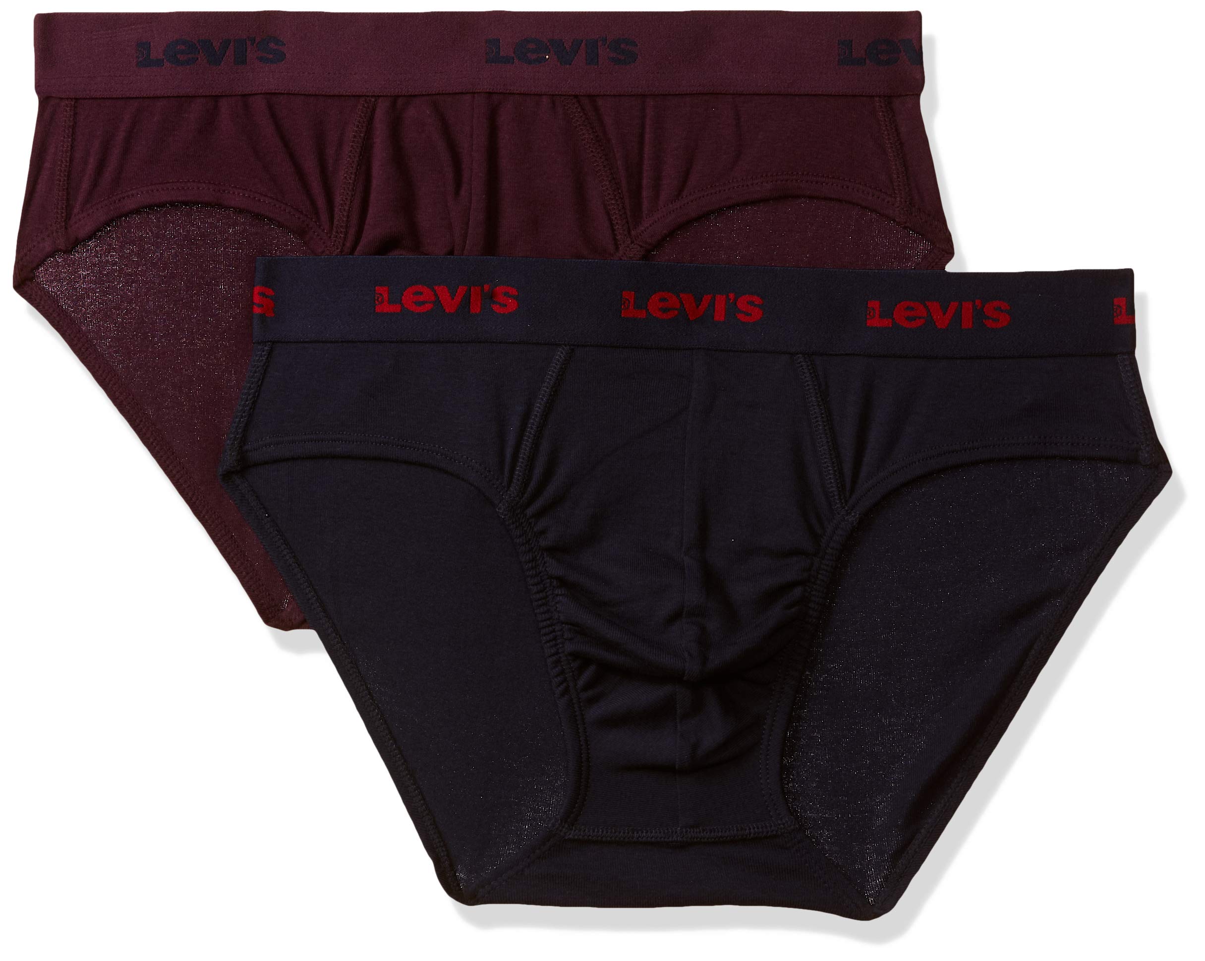 levi's 002 Classic Brief for Men | 100% Pure Cotton | Solid | Durable Comfort | Breathable Men's Underwear | Anti-roll Waistband | Extra Supportive Gusset | Dual Layer 3D Pouch | Pack of 2-picture-34