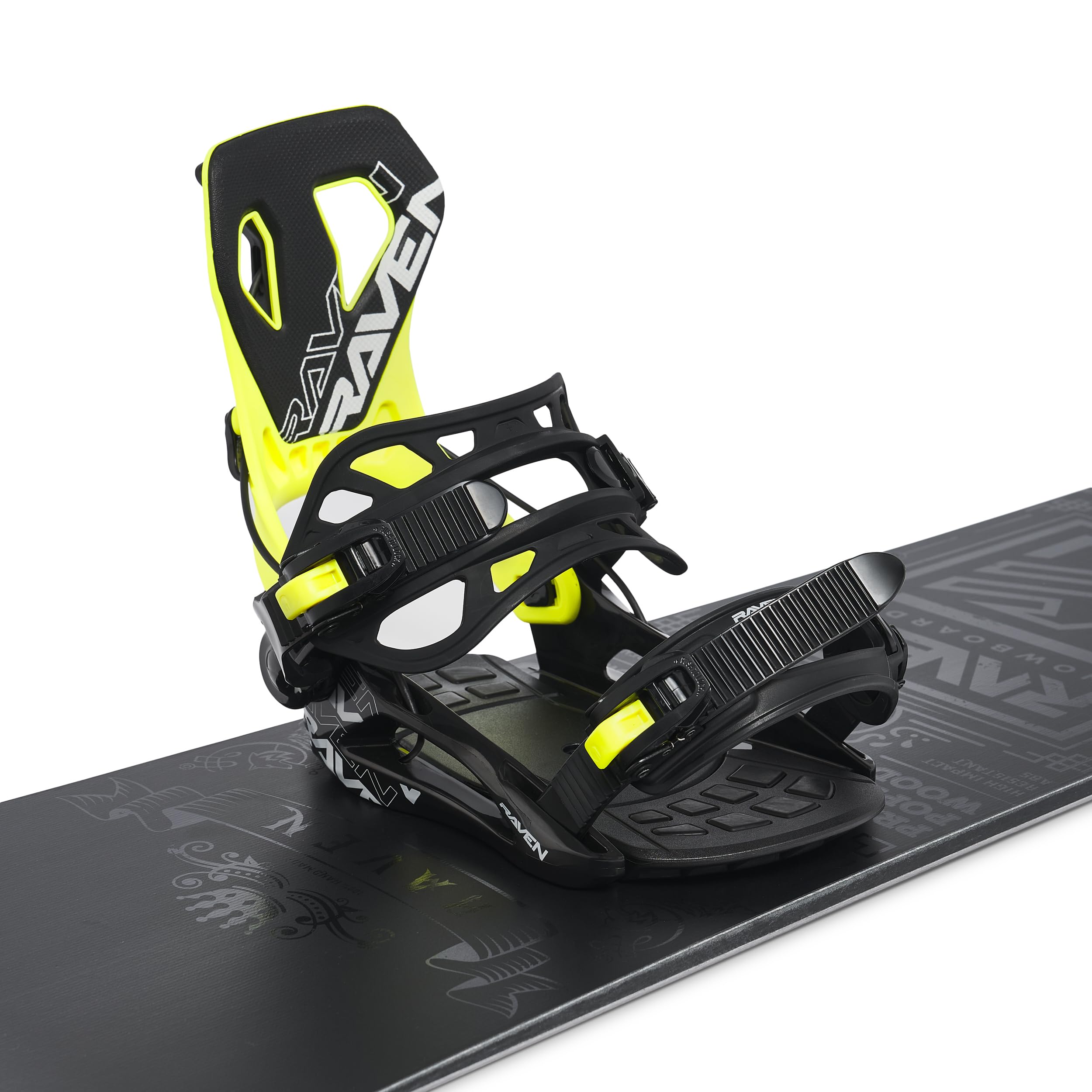 RAVEN Fijaciones de Snowboard FTM450 Multientry