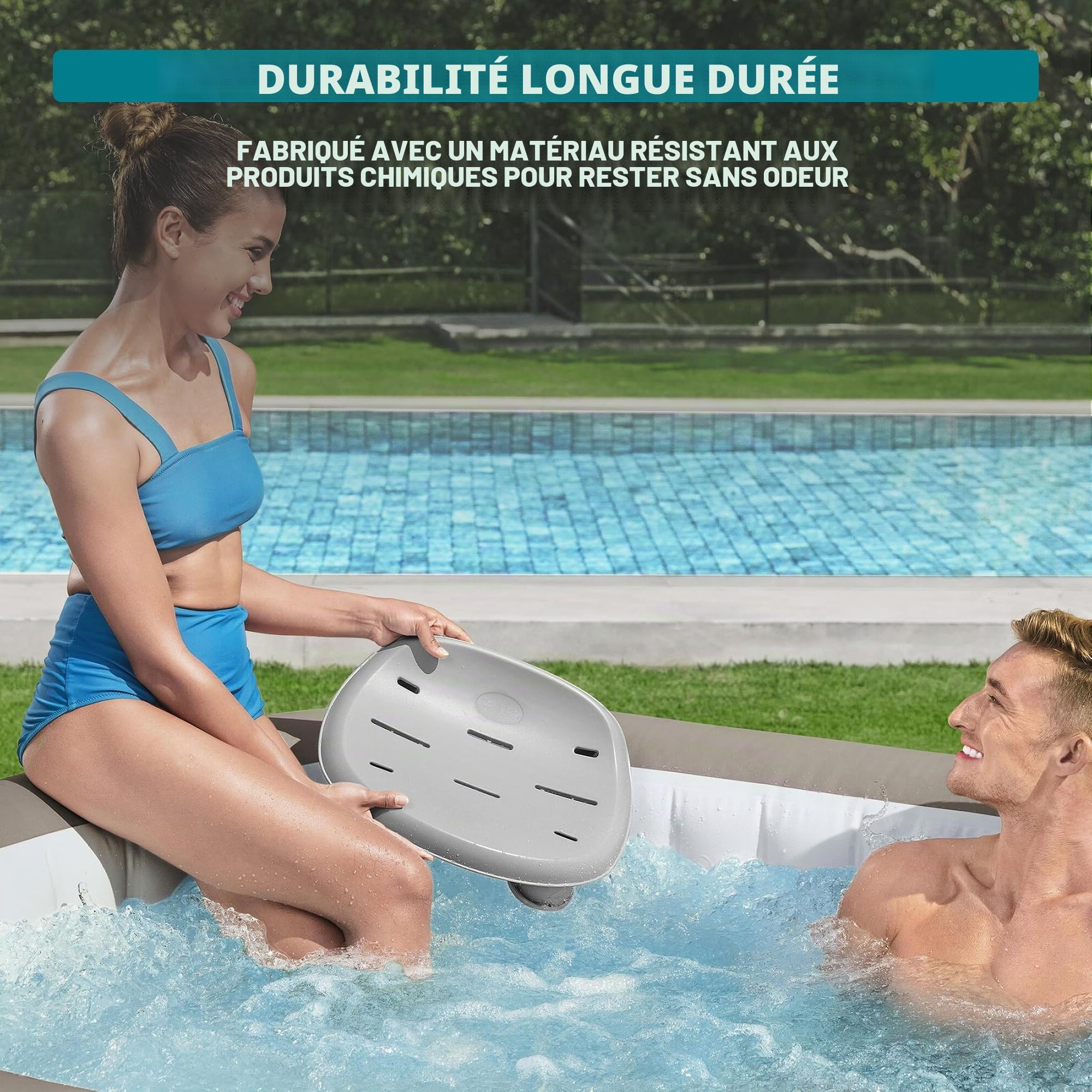 Bestway 60321 Siège Gonflable pour Spa