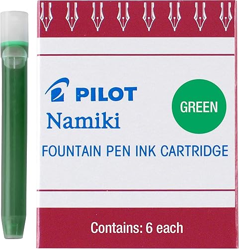 Cartucho de tinta de pluma estilográfica Pilot Namiki IC50 Verde