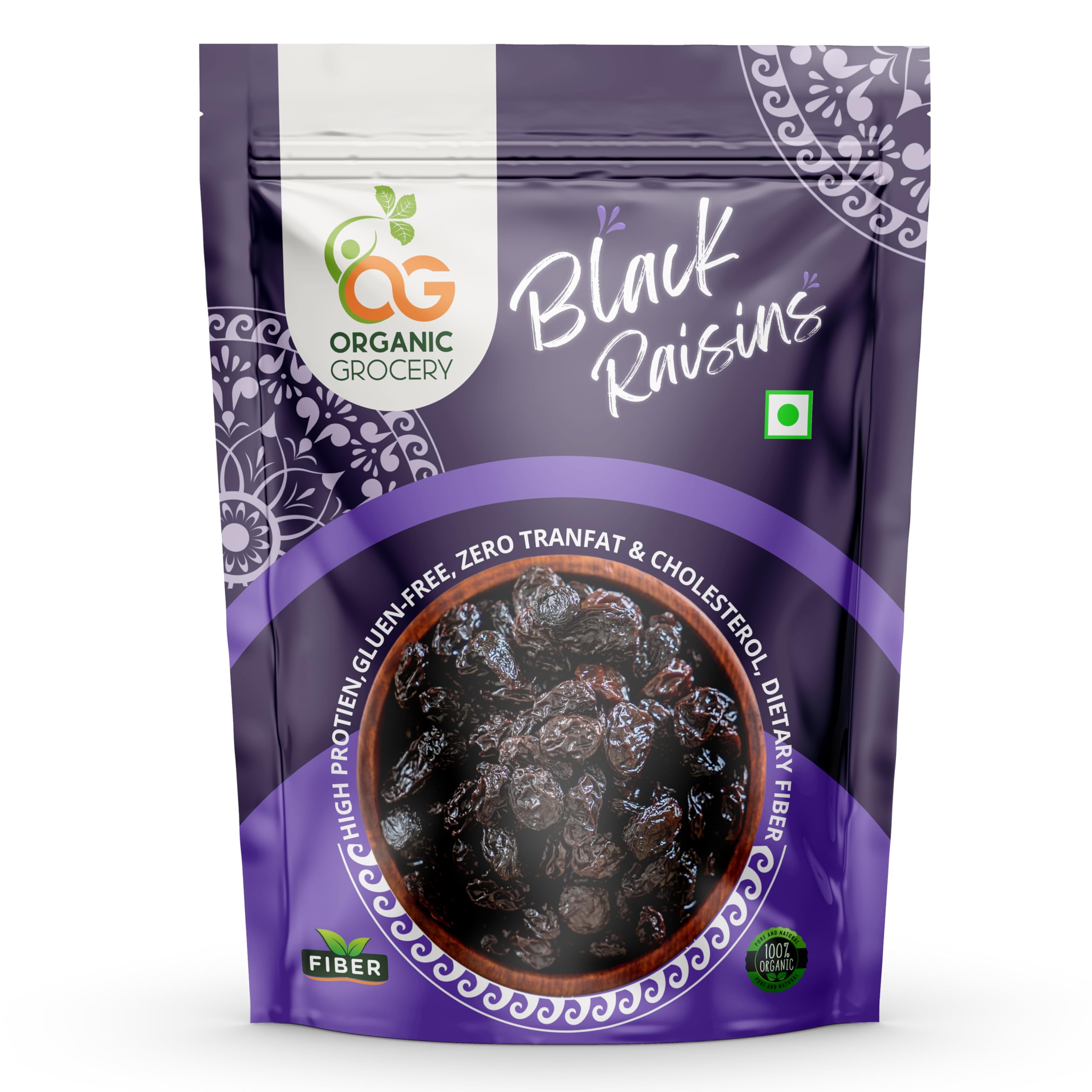 Organic Grocery Seedless Black Raisins | Dried Kishmish Without Seeds, Dry Grapes | Kali Kismis Dry Fruits | Kali Darakh (200 gms) Diwali Celebration gift pack hamper (B0CKQ24RB3) Amazon Price History, Amazon Price Tracker