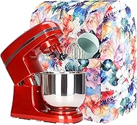 Vista 20 de Funda para batidora de pedestal, diseño hortensias, compatible con batidoras KitchenAid y Hamilton de 5 a 8 cuartos de galón, decoración