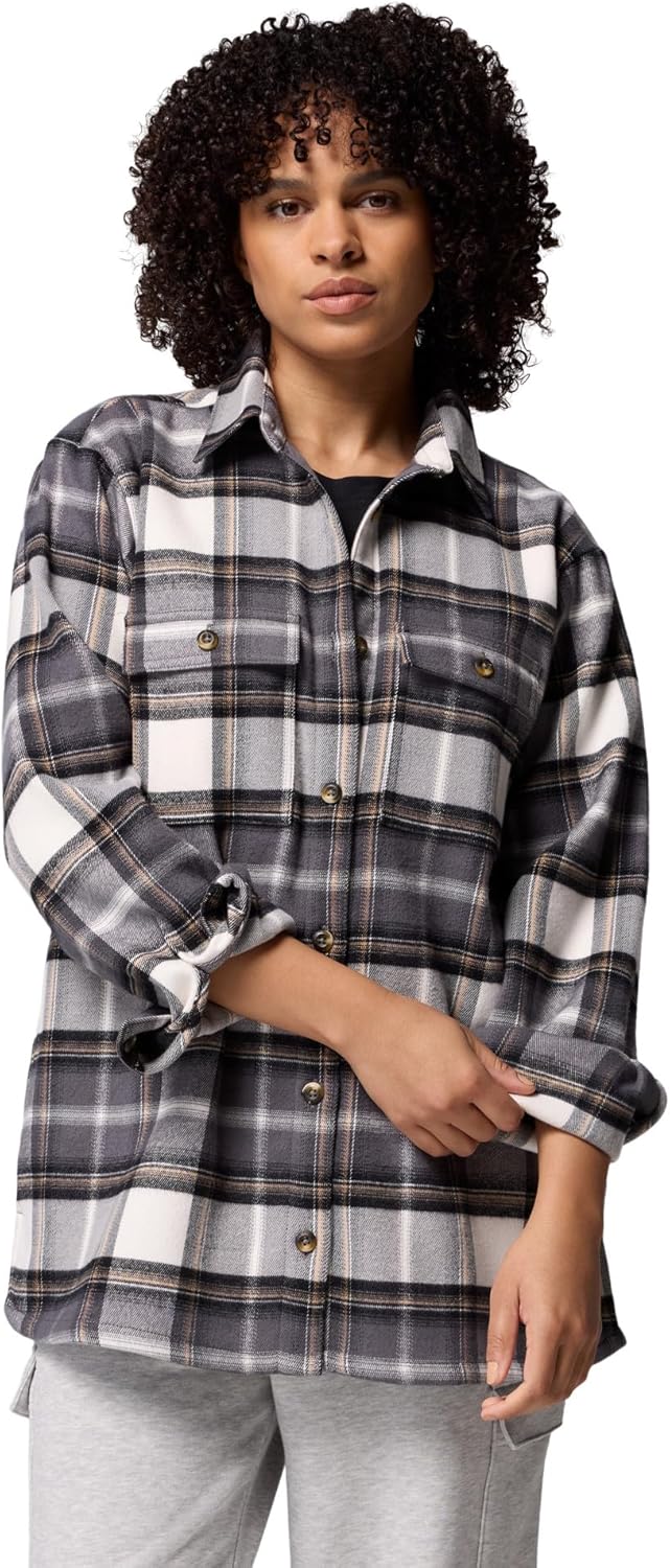 Columbia Womens Blue Point Creek Shirt Jacket - Image 4