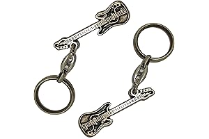 Metallica Keychain: Dual Pack Electro Guitar Instrument