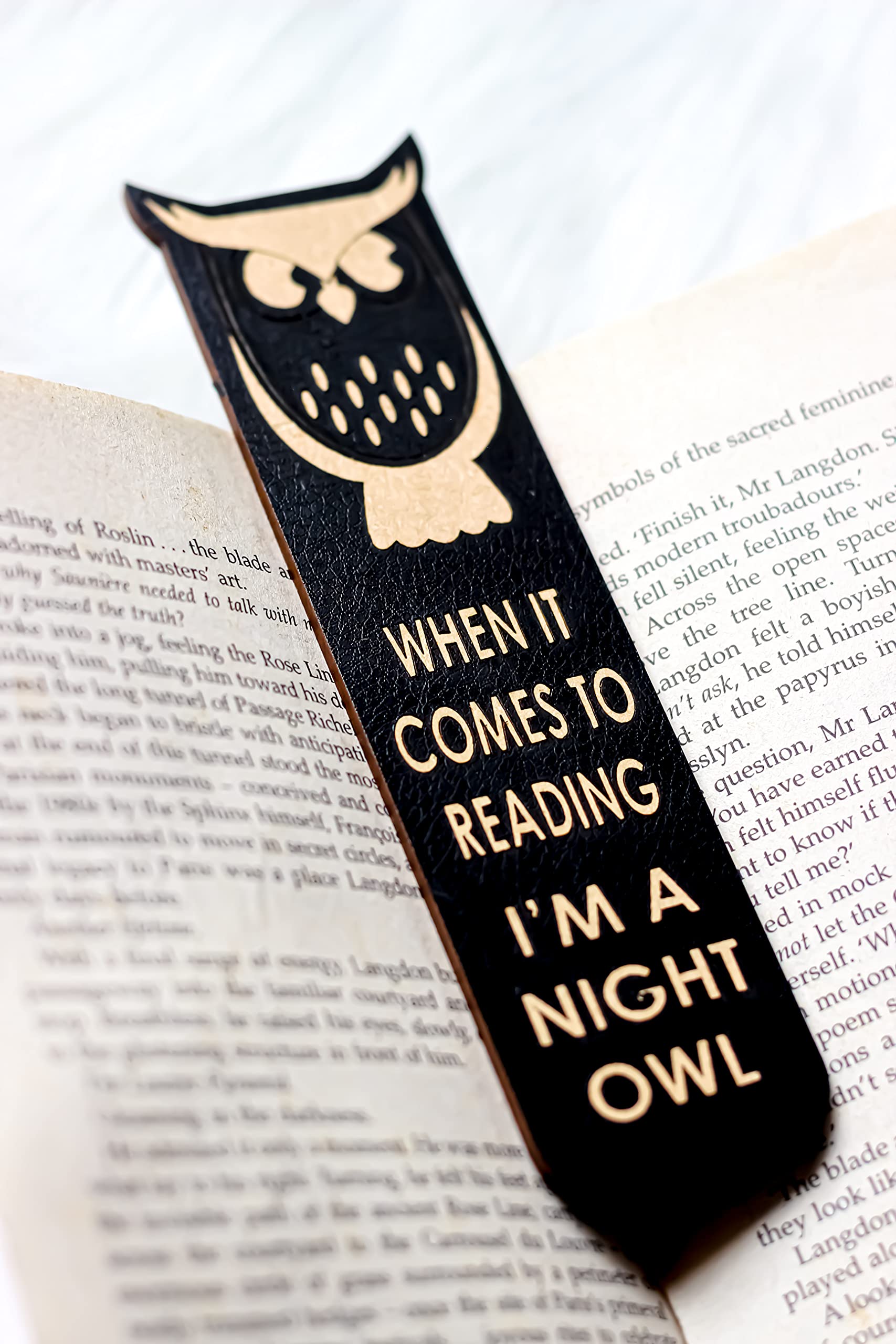 WOODOLOGY INDIA Wooden Paper Bookmarks for Book Lovers: Gifts for Readers | Set of 4 Eco-Friendly Bookmarks in a Handcrafted Wooden Box | Unique 2