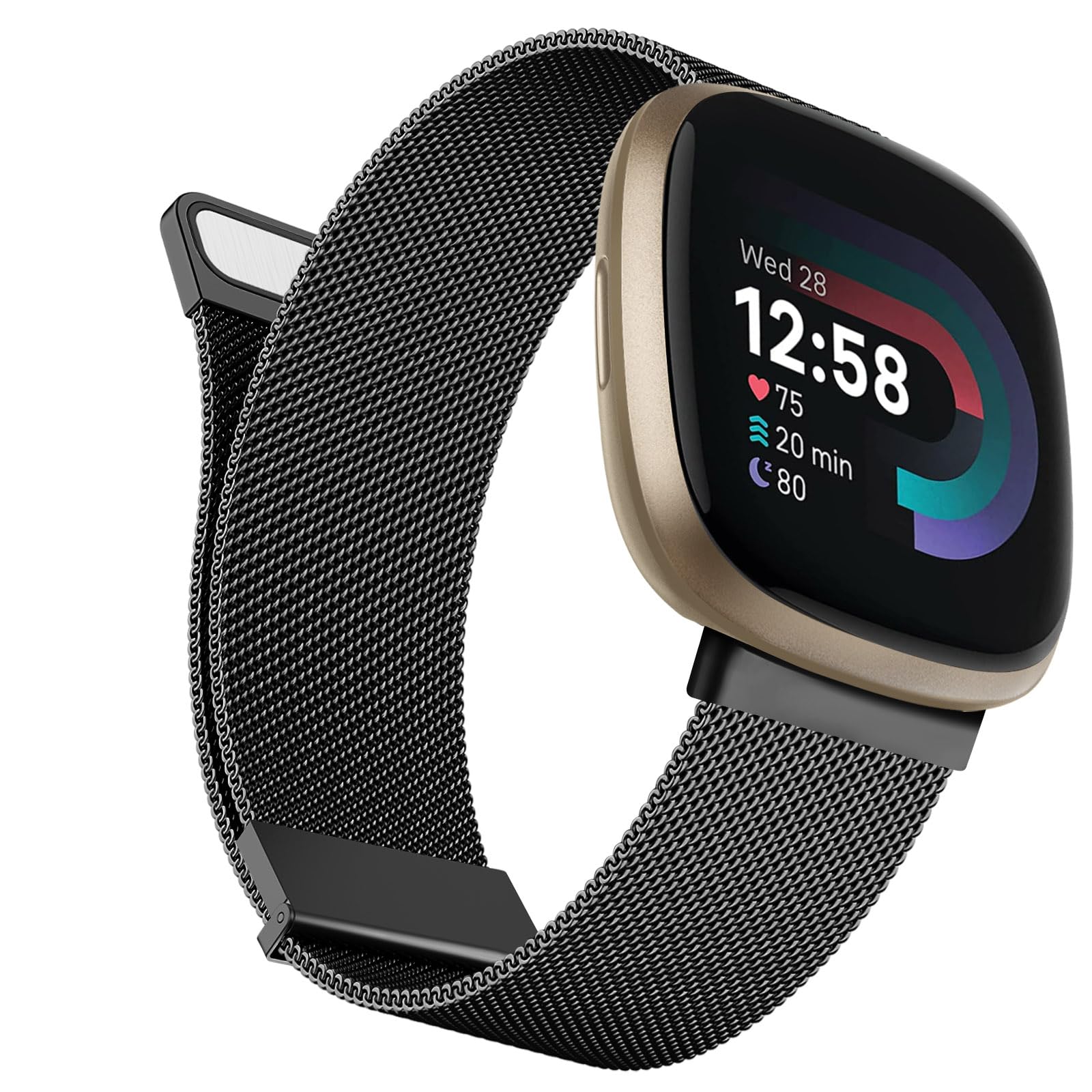 Metal Strap for Fitbit Versa 4, Sense 2, Versa 3, and Sense - Image 4