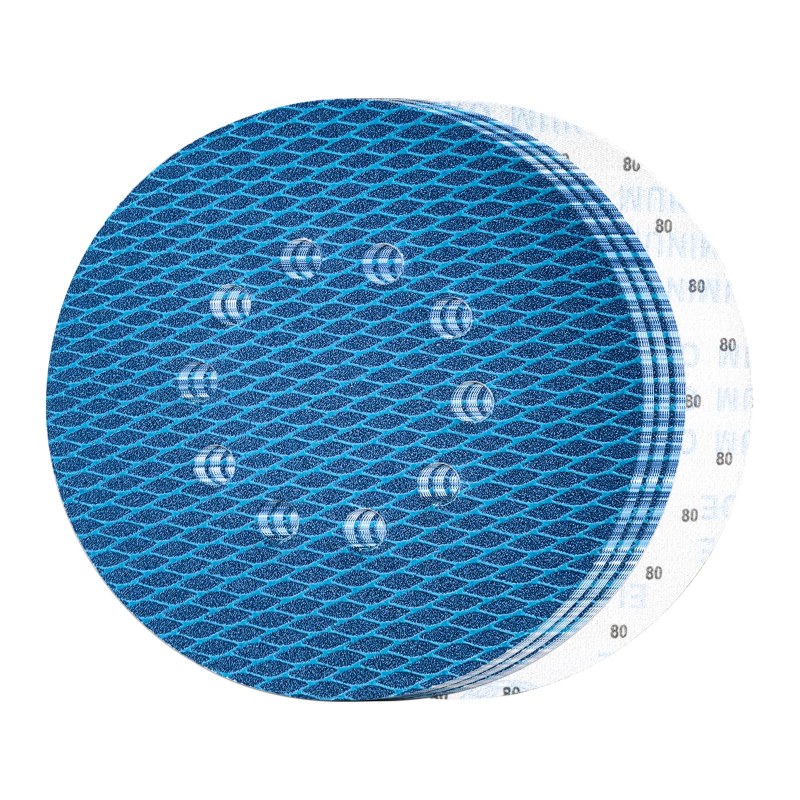 GEOGIEEW Schuurpapier, 225 mm, klittenband, 8 gaten, korrel 40/60/80/120/240, compatibel met droogbouwschuurmachine, schuurgiraf en langnekschuurmachine, 50 stuks GEOGIEEW Schuurpapier, 225 mm, klittenband, 8 gaten, korrel 40/60/80/120/240, compatibel met droogbouwschuurmachine, schuurgiraf en langnekschuurmachine, 50 stuks