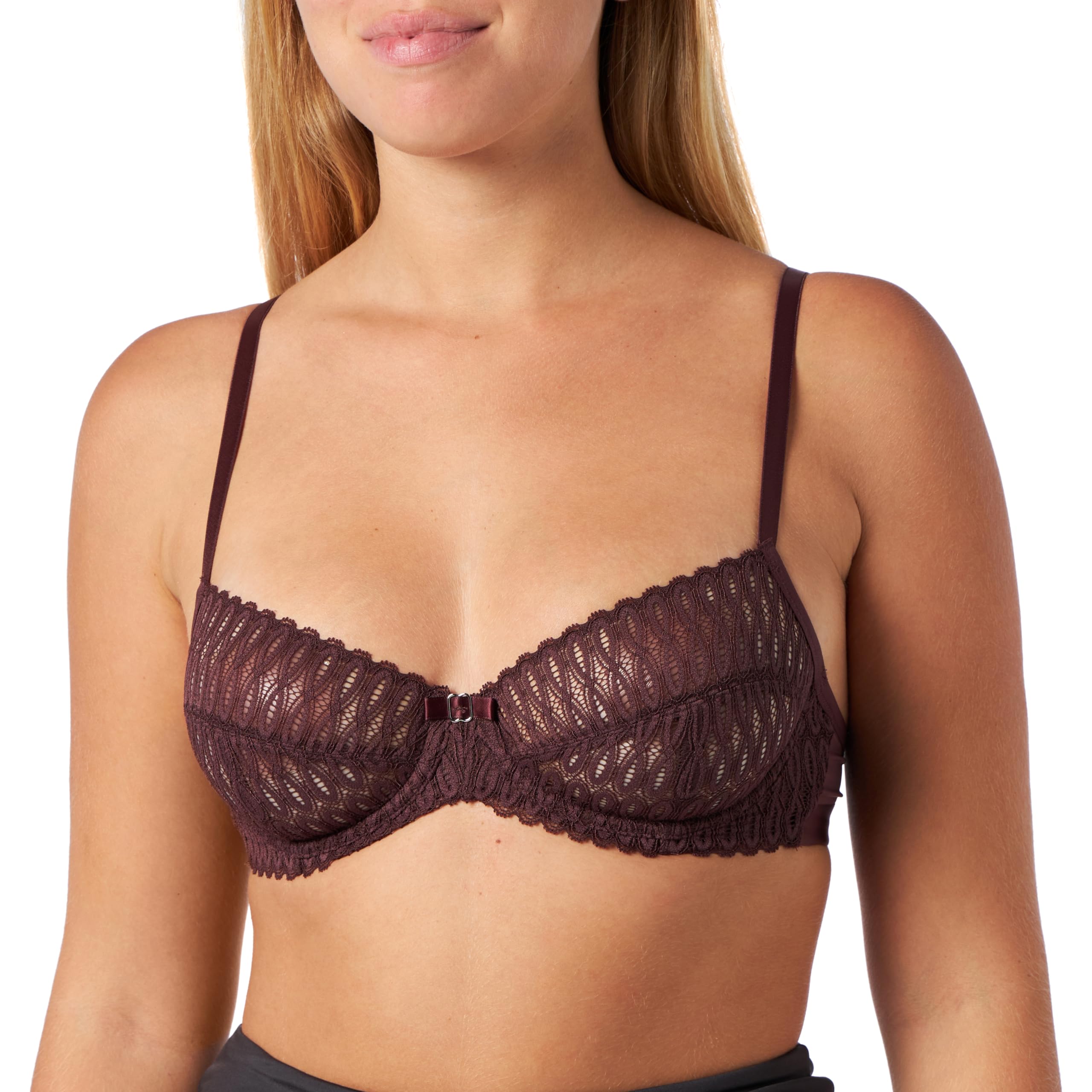 Triumph Women's Aura Spotlight Conscious W Bra, Merlot, 38F
