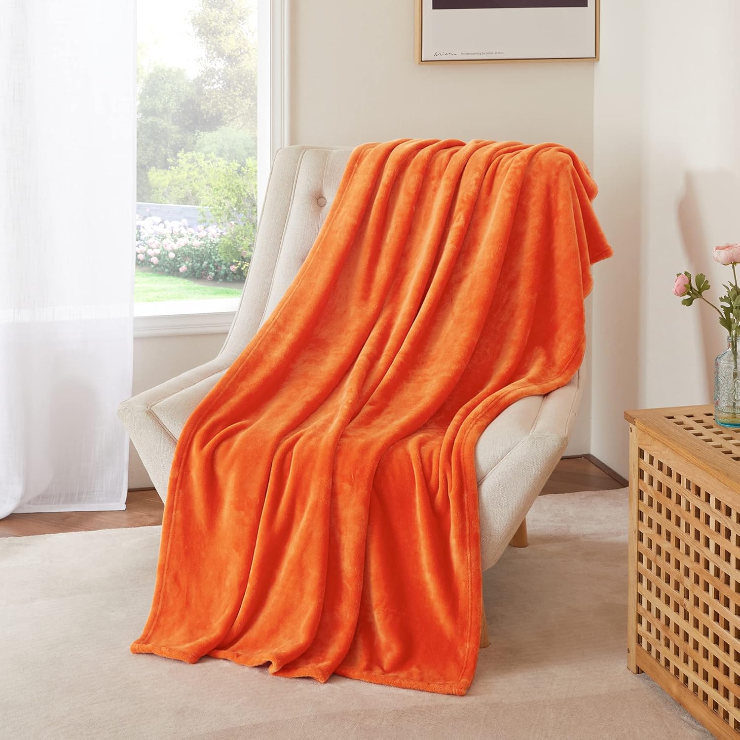 NICETOWN Kids Throw Blanket Fleece 300GSM Throw Blankets