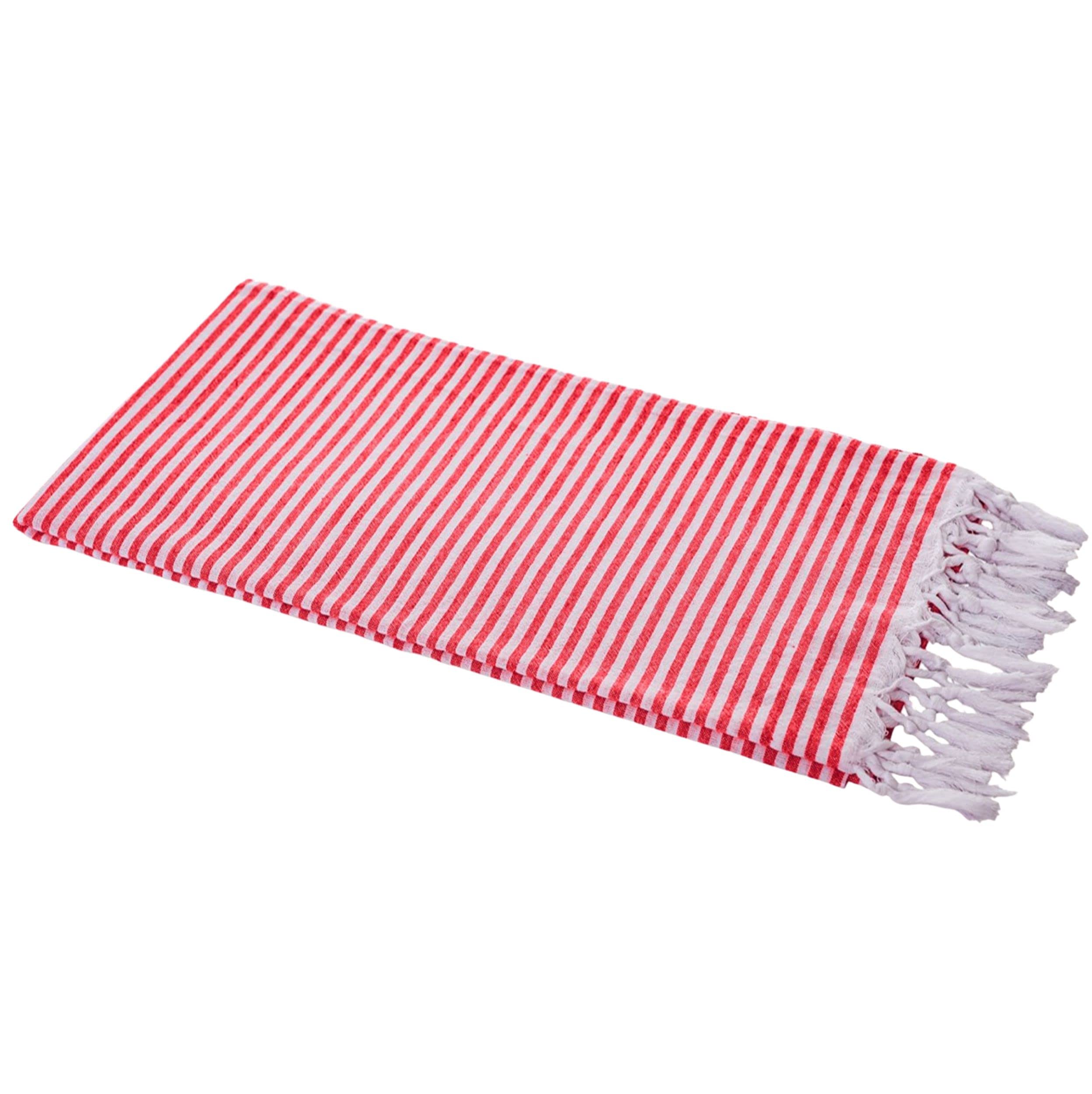 Carenesse Toalla De Hammam A Rayas 90x180 Cm Azul 100% Algodón, Muy Ligera, Toalla De Hammam Extremadamente Pequeña, Tamaño I Extra Fino, Pestemal, Fouta Absorbente Y De Secado Rápido, Plaid De Verano