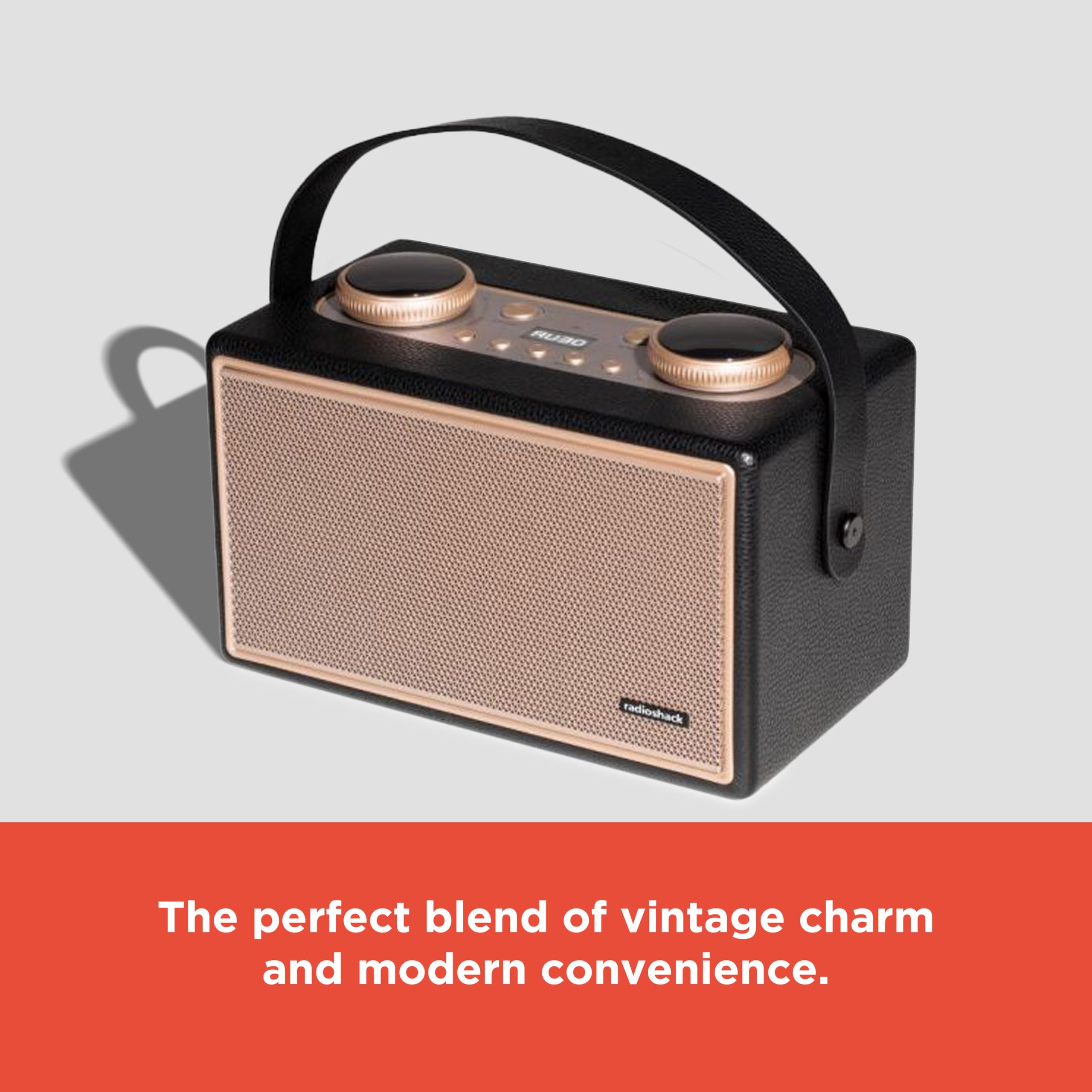 Amazon.com: RadioShack Bluetooth Retro Speaker with Microphone