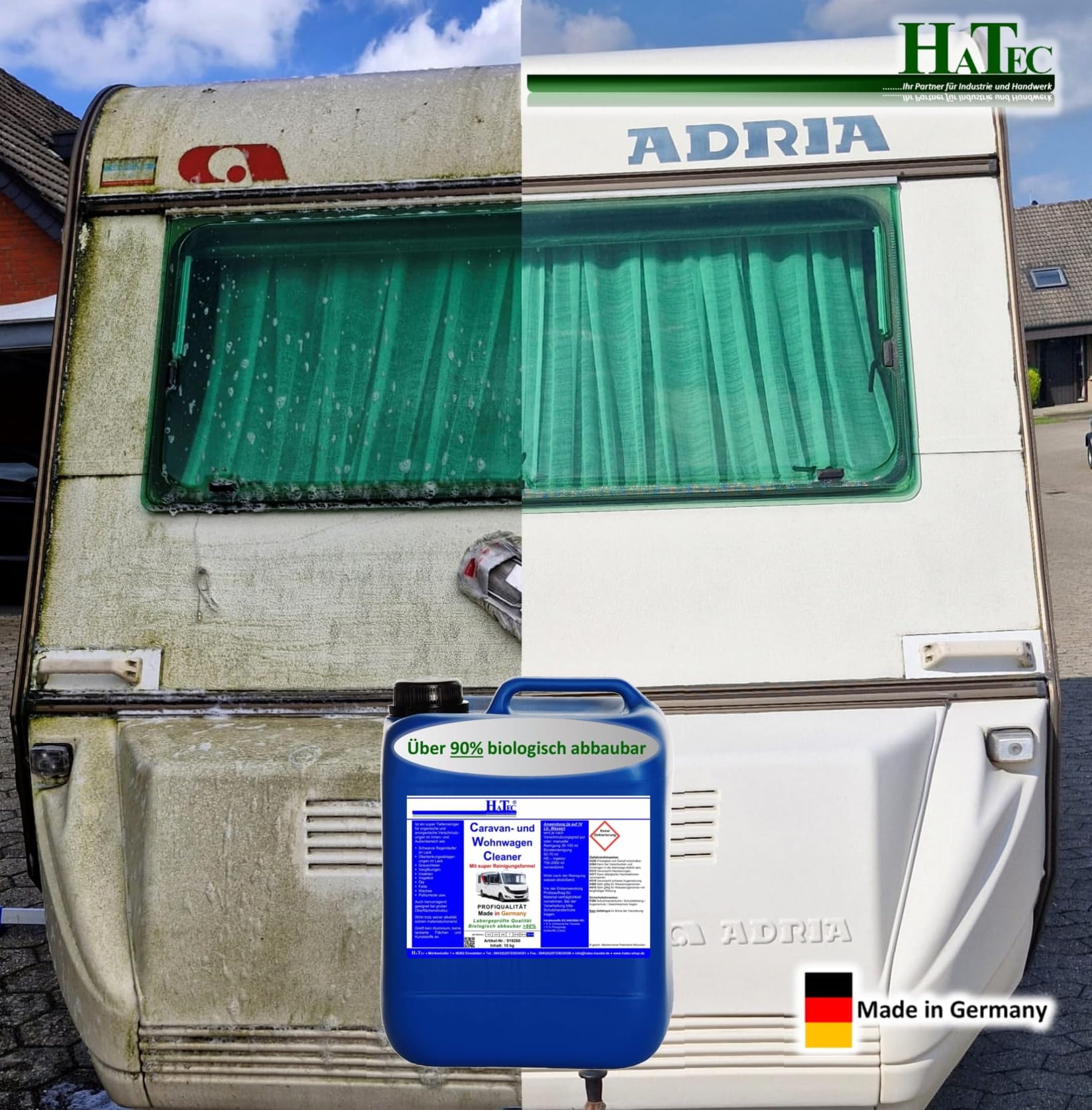 Caravan de y caravana Cleaner Limpiador de 10,1 L, Caravan, limpiador de caravana, autocaravana de limpiador para interiores y exteriores