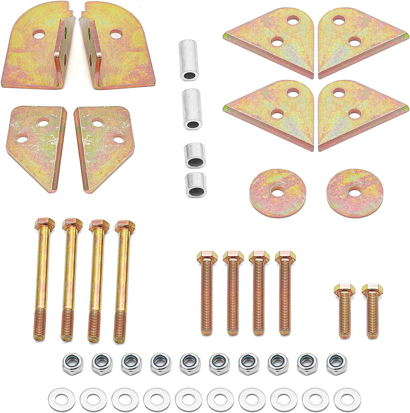 WSays 2" Front & Rear Full Lift Kit Compatible with Polaris 570 RZR 4x4 2012-2021